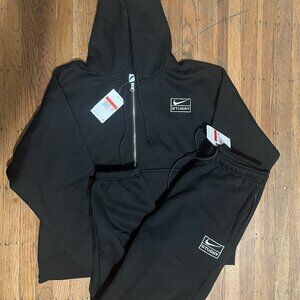 Black Nike Stussy Sweatsuit
